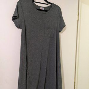 LulaRoe High-Low Grey Dress
